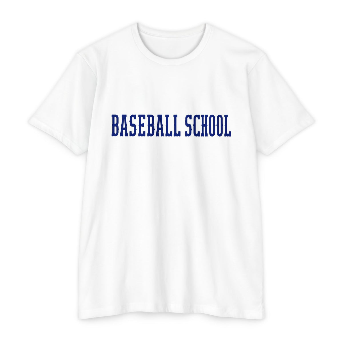 Baseball School Tee — Vintage Collegiate Sport T-Shirt