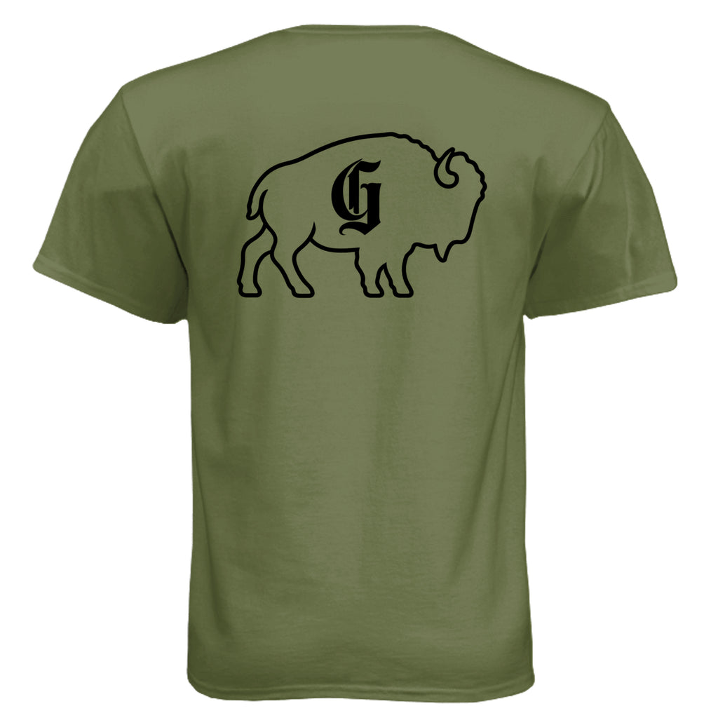 Military Green - N6210 - BACK