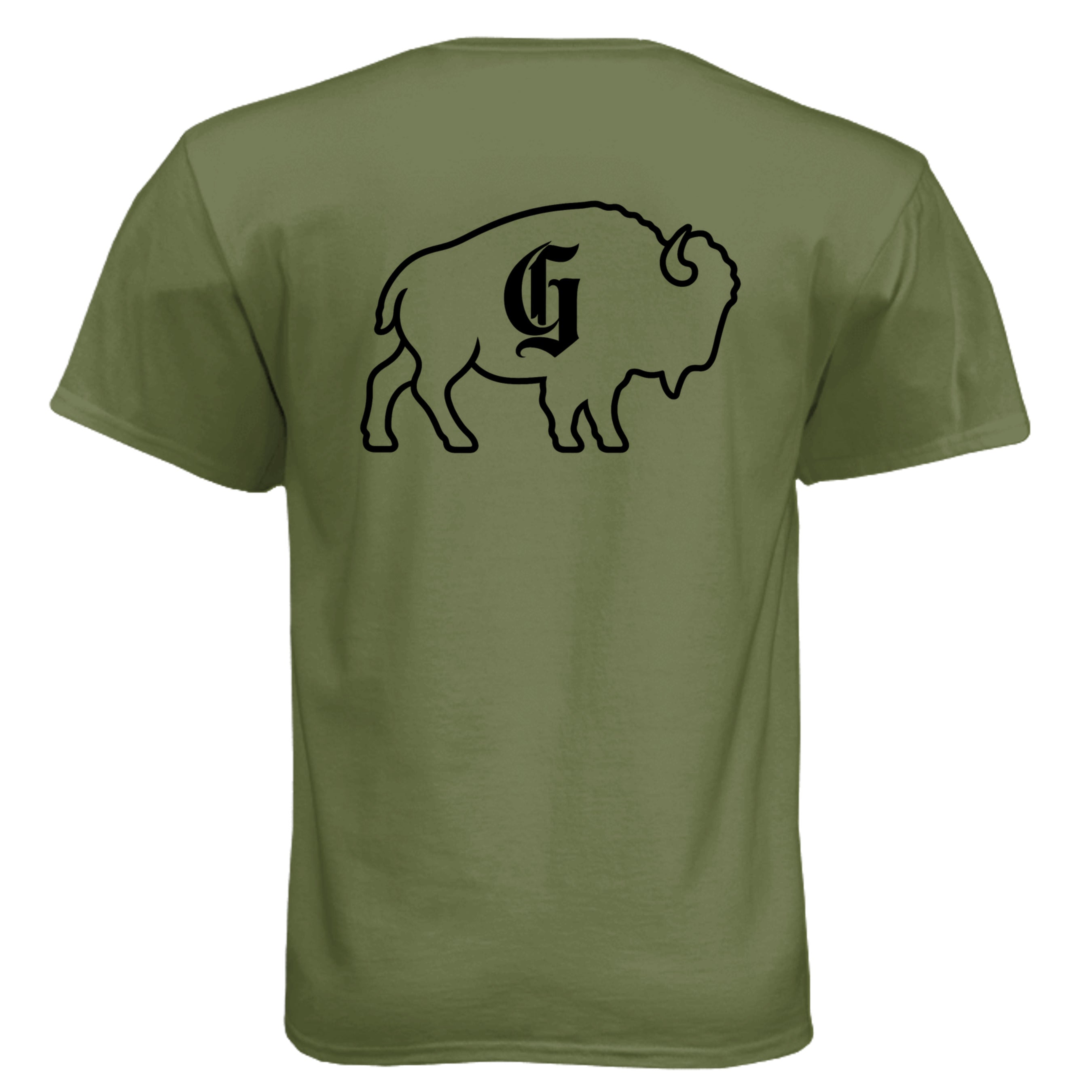 Military Green - N6210 - BACK