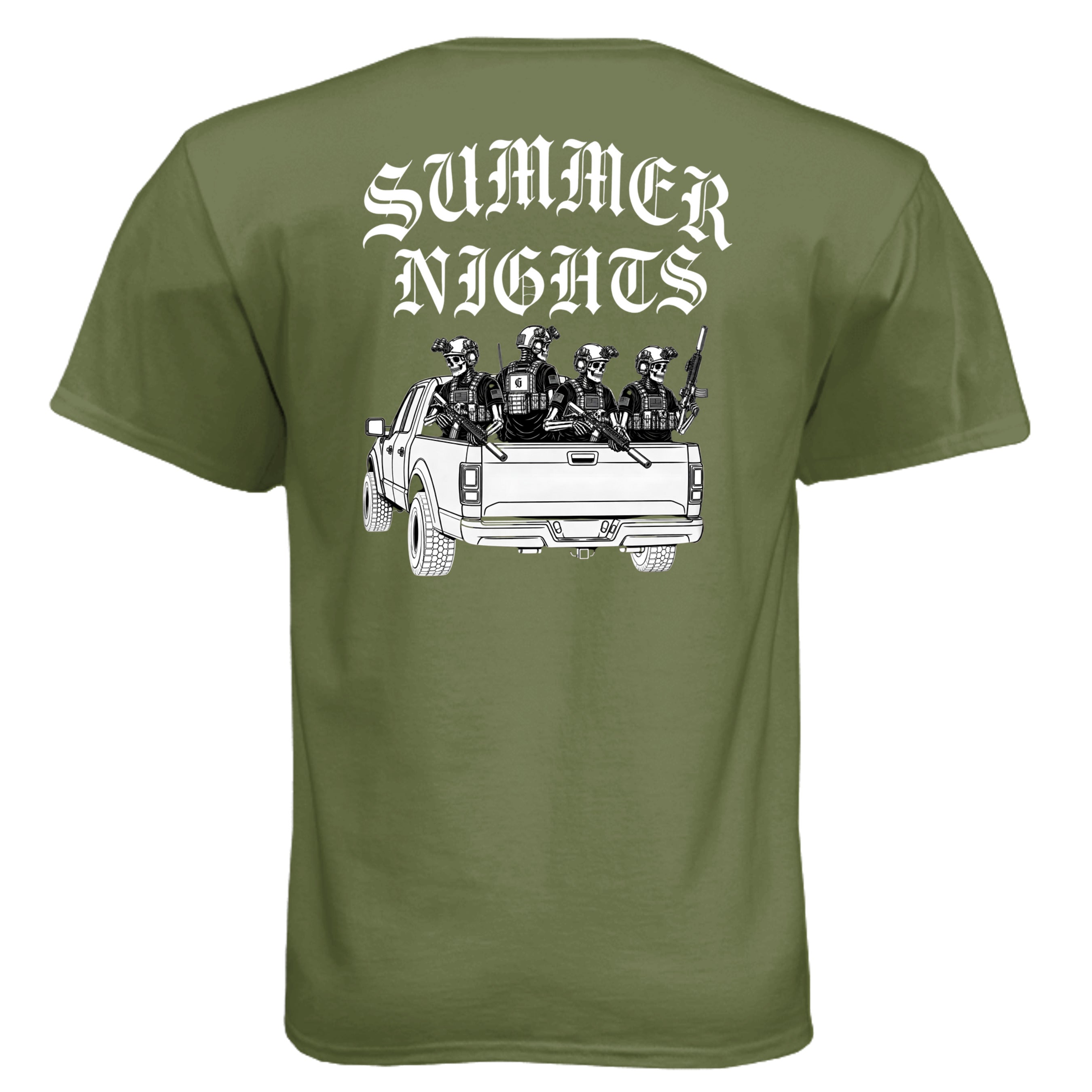 Military Green - N6210 - BACK